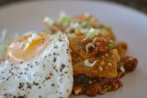 recipe Chilaquiles Verdes - off the (meat)hook