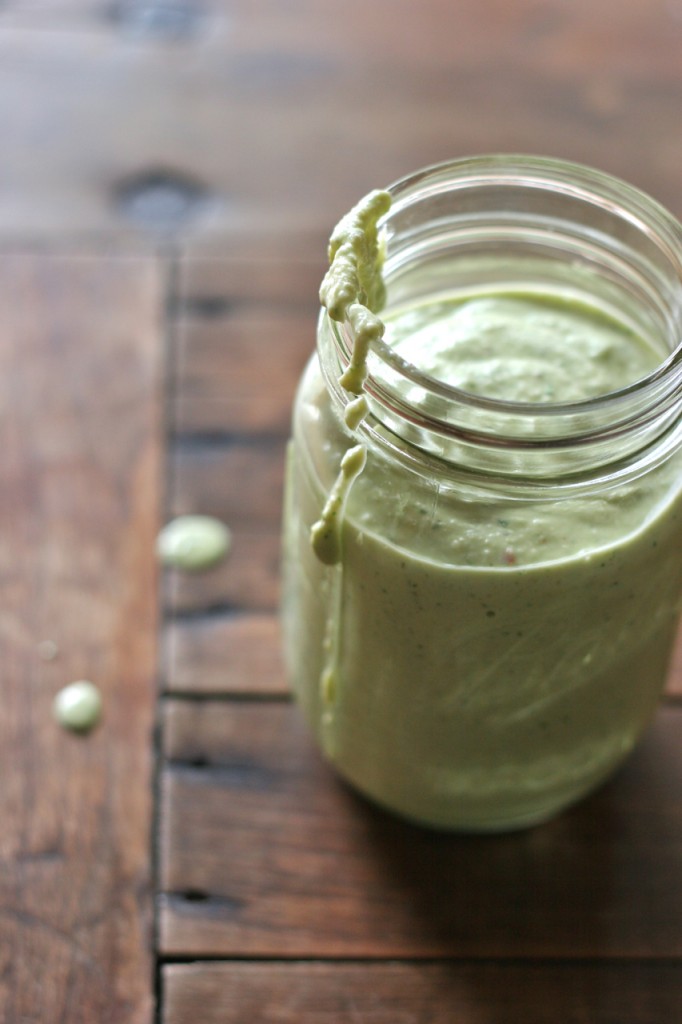 Creamy Garlic Parsley Dressing Recipe