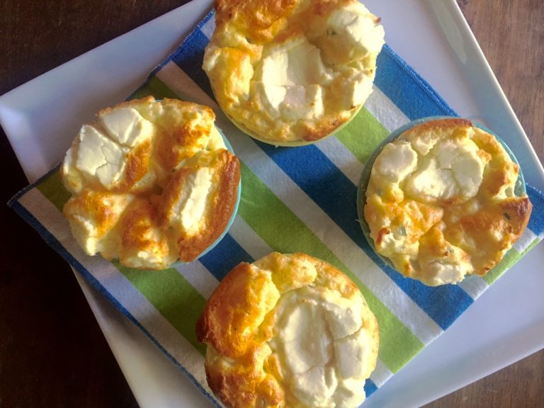 {recipe} Three Cheese Souffles